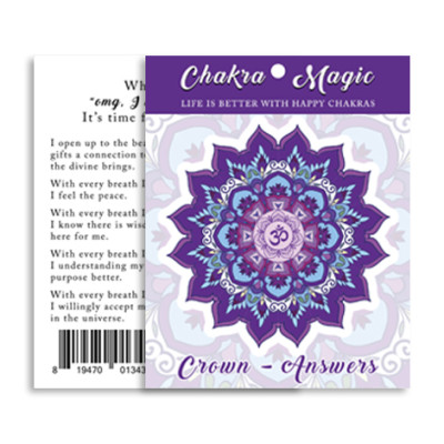 Chakra Magic Answers Sticker 6 Pack